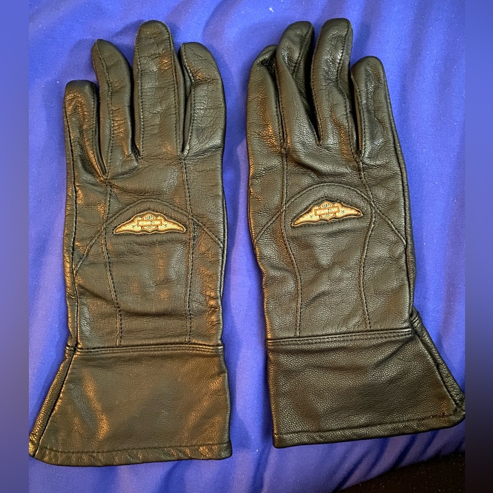 Leather Harley Davidson Gloves